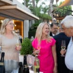 Chiara Soldati presenting the prestigious wines of La Scolca during an exclusive Gastronomic Dinner at Amathus Hotel Limassol, hosted by La Maison du Vin.