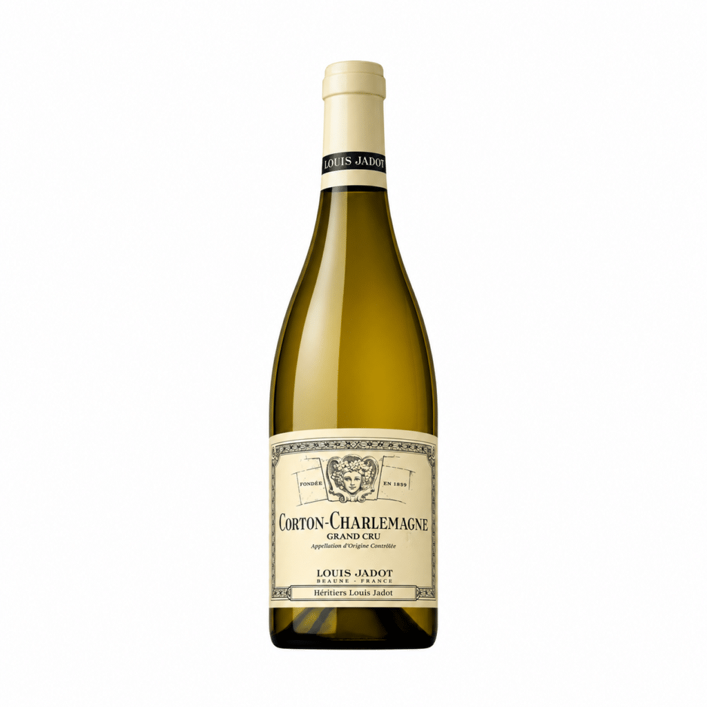 Louis Jadot Corton-Charlemagne Grand Cru 2023 750ml bottle available from La Maison du Vin Cyprus