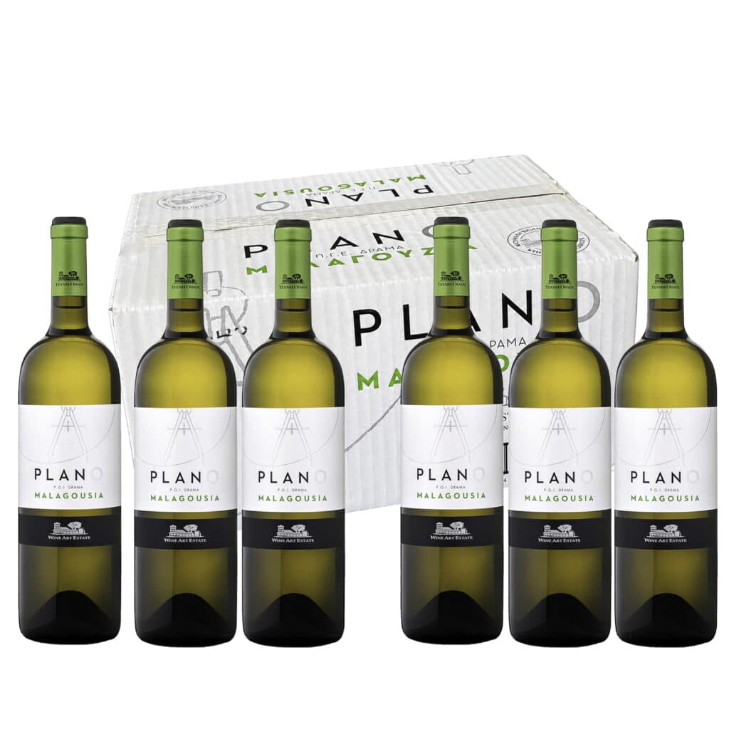 Plano Malagouzia 2025 case of 6 bottles at La Maison du Vin Cyprus