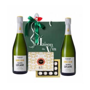 GIFT BAG WITH 2 AVIZE BLANC DE BLANCS & MAXIMS TRUFFLES